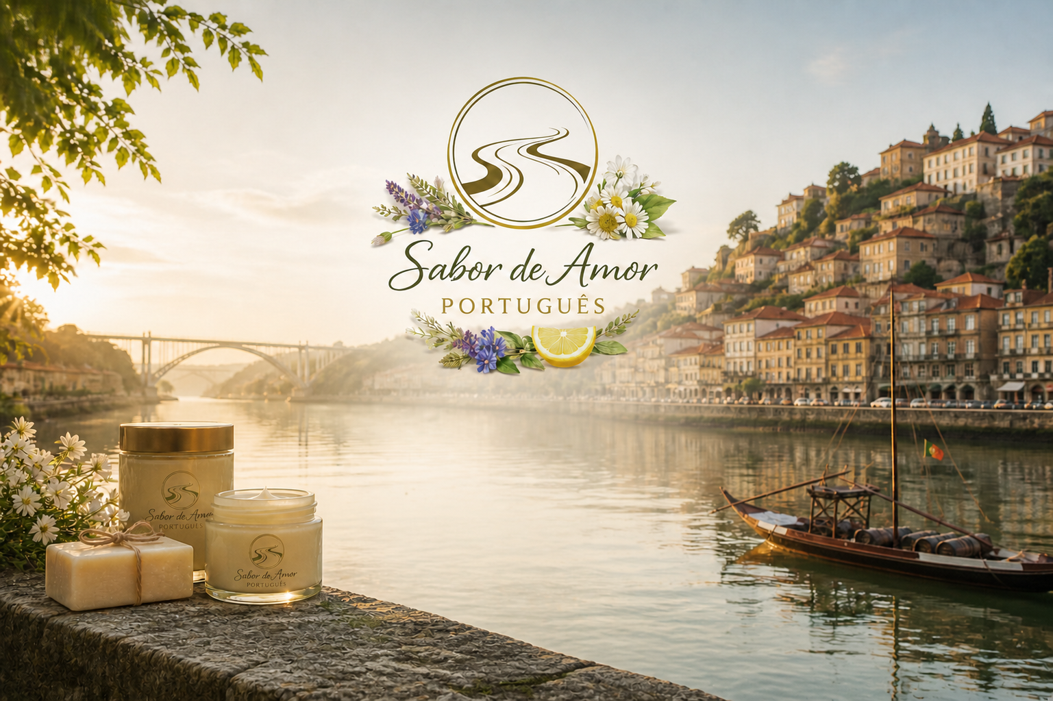 Sabor de Amor Português — vista del río Duero en Oporto